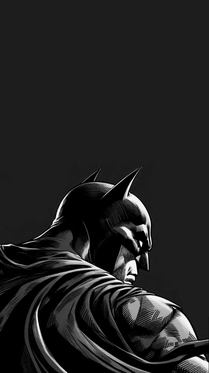 DC Merchandise Batman Men's 100% Cotton Printed Regular Fit Round Neck T-Shirt